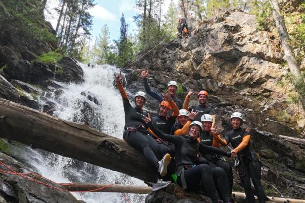 Western Canyoning Adventures Group Shot