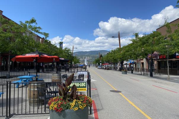 Patios on Bernard Ave