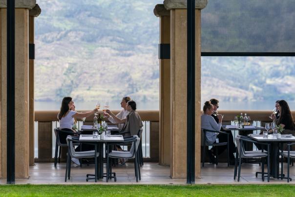 People Dining at Mission Hill Family Estate Winery