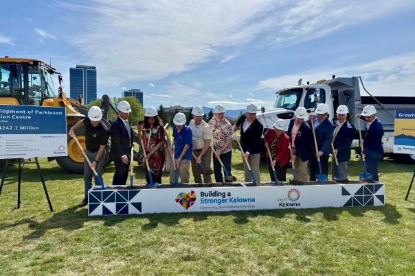 Parkison Rec Centre Ground Breaking