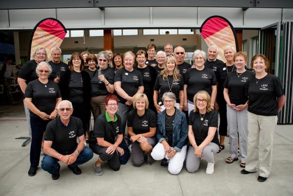 Visitor Experience Volunteers at Grand Opening