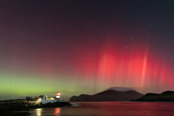 Valentia Lighthouse - Northern Lights
