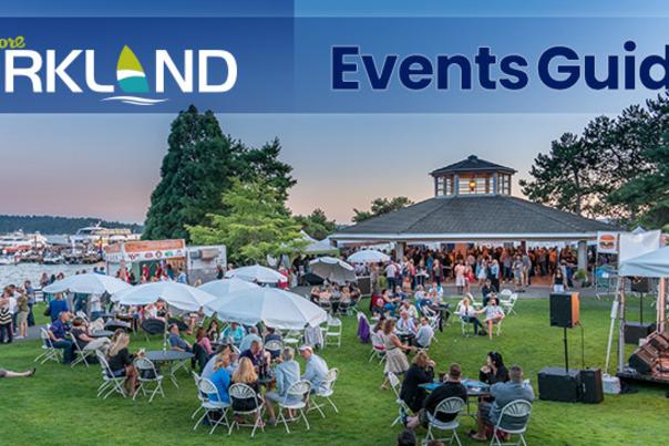 outdoor festival at waterfront park