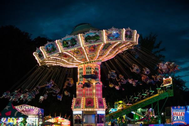 Tennessee Valley Fair Nighttime Ride