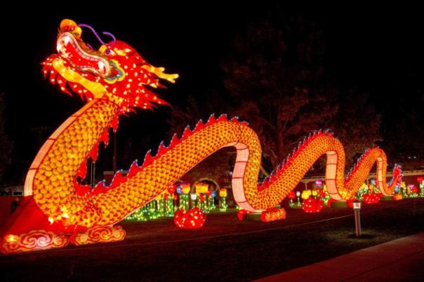 Chinese Dragon Lights Festival
