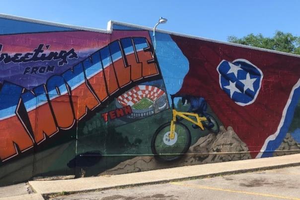 Tennessee State Flag Mural