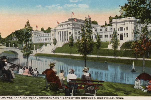 Chilhowee Expo Postcard courtesy of Knoxville History Project