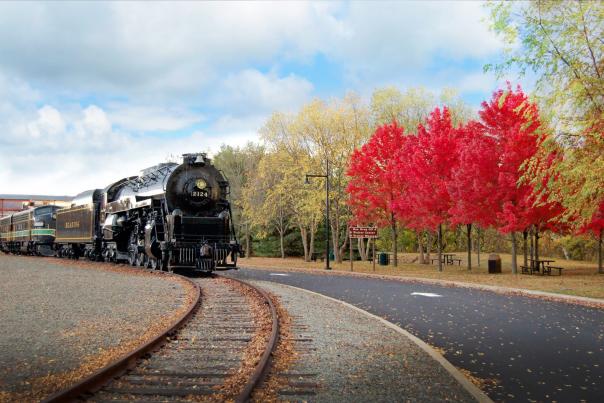 Steamtown National Historic Site in Scranton, PA