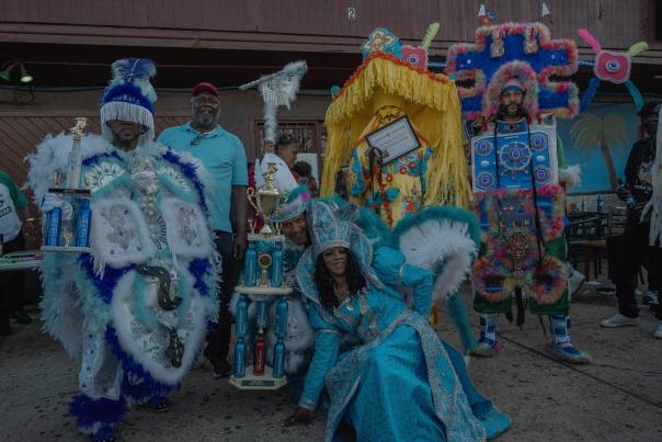 Mardi Gras Indians in Lafayette, LA