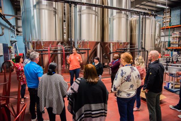crying eagle brewery tour