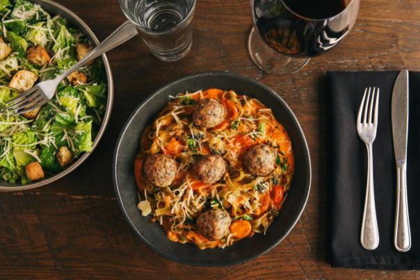 The Villa Harlequin – Duck + Capocolla Meatballs