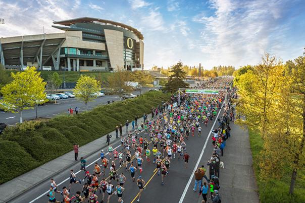 Eugene Marathon Start 2019