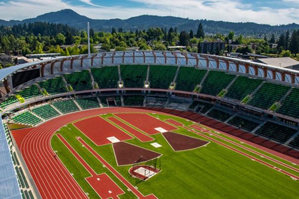 Hayward Field Aerial View