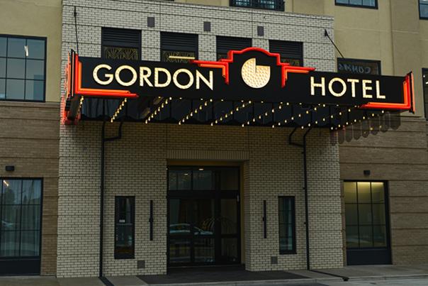 The Gordon Hotel Entrance