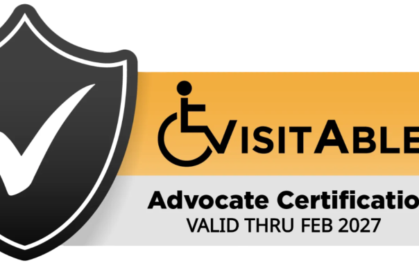 VisitAble Certification Badge earned by Travel Lane County staff through 2027.