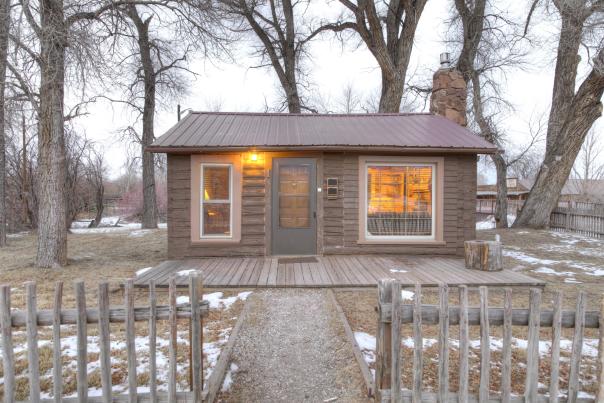 Winter Cabin Vee Bar Guest Ranch