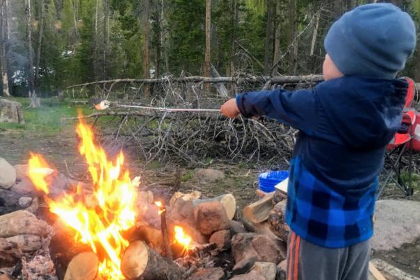 Camping near Rob Roy Reservoir (photo credit Brittany Thompson)