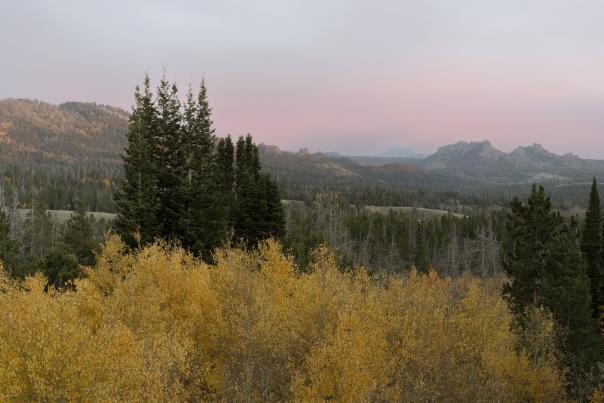 Summit Trailhead Fall Laramie Wyoming