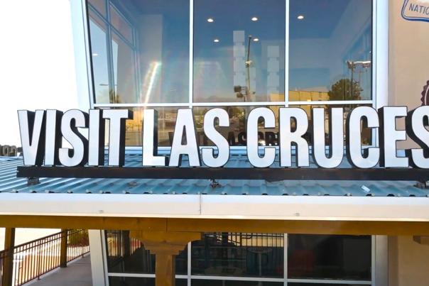 Visit Las Cruces Sign
