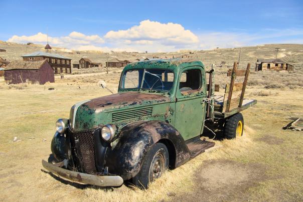 Abandoned Pickup of the ghost town Bodie