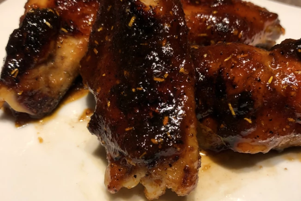 Maple Bourbon Wings Brantview Farms