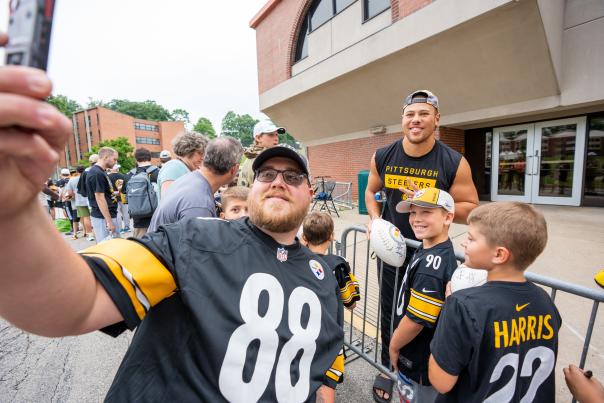 The Pittsburgh Steelers will hold training camp at Saint Vincent College in Latrobe for the 56th time in 2023.