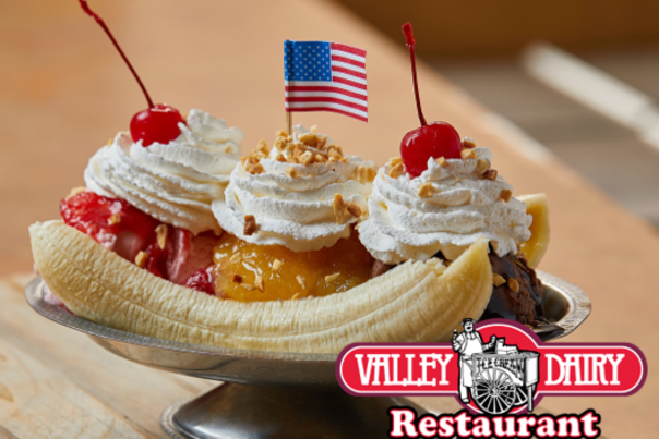 Valley Dairy Banana Split