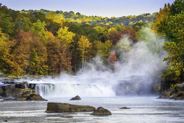Ohiopyle Falls is on the cover of the 2024 Destination Guide, which serves as the principal informational tourism brochure for Southwestern Pennsylvania’s Fayette, Somerset and Westmoreland counties.