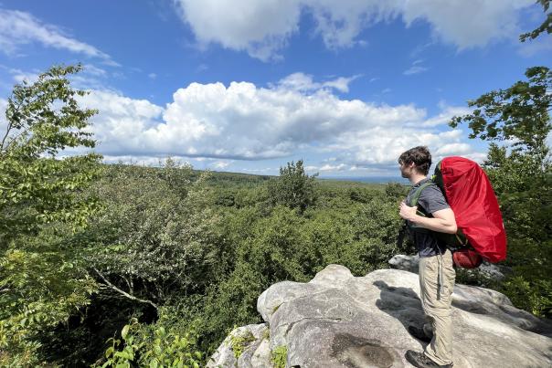 Celebrate National Trails Day with a two-day, one-night backpacking trip on the Laurel Highlands Hiking Trail on June 1-2, 2024.