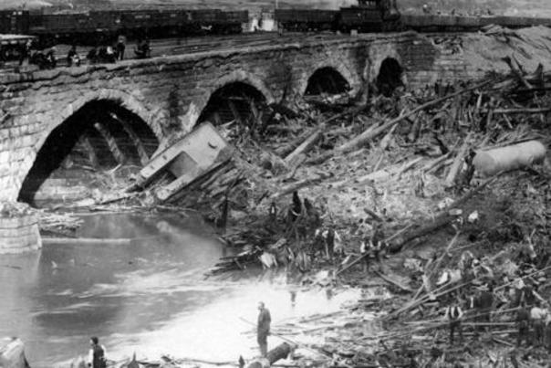 Johnstown Flood Stone Bridge