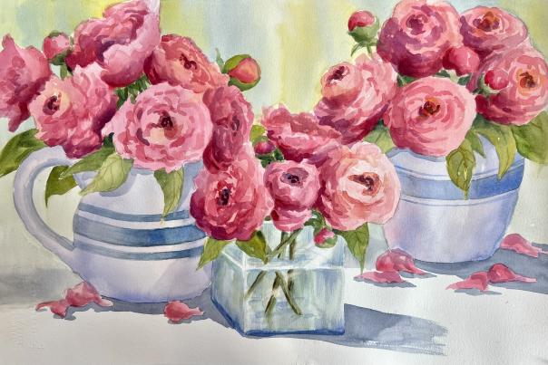 Latrobe Art Center invites visitors to view a collection of works by local artist Kathy Sobota through Aug. 24, 2024.