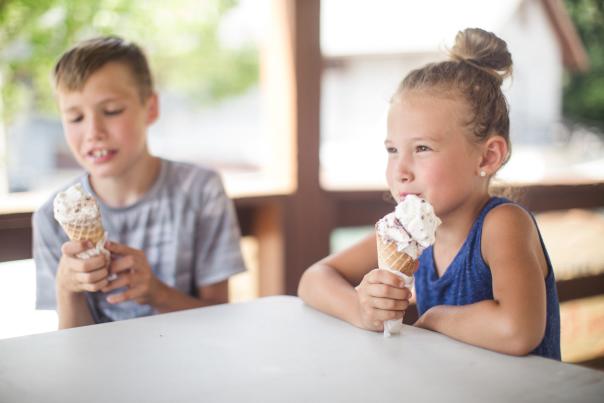 Ice Cream in Ohiopyle