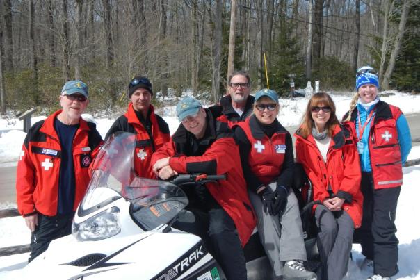 Volunteers of Laurel Summit Nordic Ski Patrol, Laurel Mountain