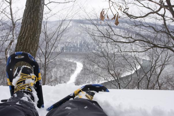 Snowshoeing, Laurel Highlands Hiking Trail