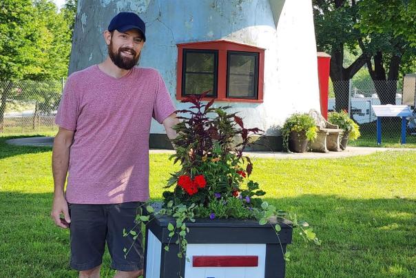 Adam Osman will give a presentation entitled “Bedford Coffee Pot & Beyond: Lincoln Highway Giants,” which will explore the iconic Lincoln Highway Coffee Pot's history and preservation efforts, on Feb. 17, 2024.