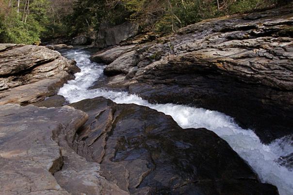 Meadow Run natural water slides