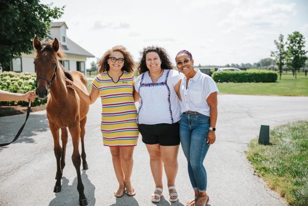 horse farm tour - ladies