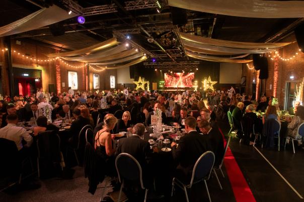 The event room for the Destination Lincolnshire Tourism Awards