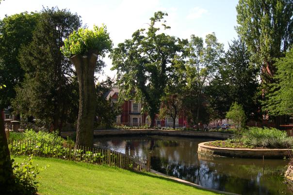 a breathtaking display of Lincolnshire's arboretum