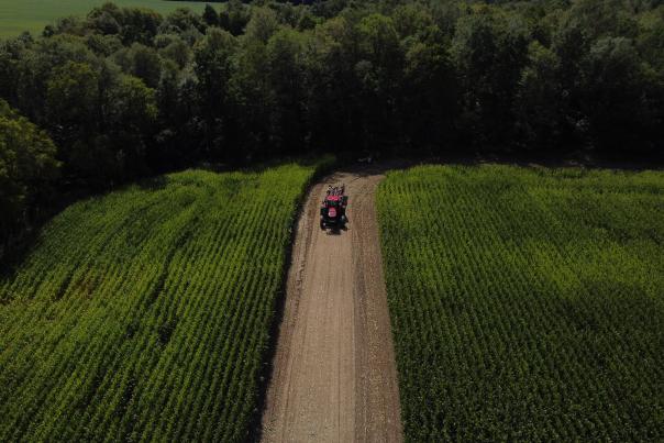 Tractor at Farm Fest