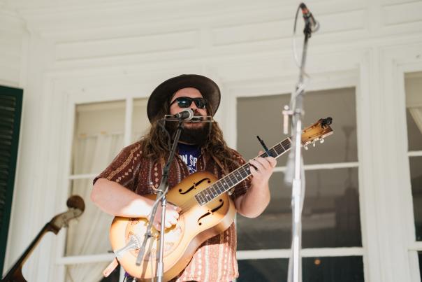 Musician at Homestead