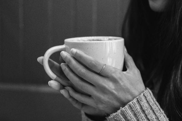 Woman Drinking Coffee