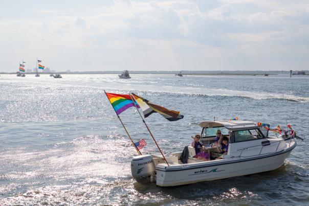 Pride on the Beach Boat Parade2