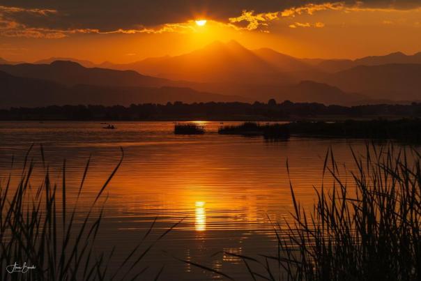Sunset at McIntosh Lake