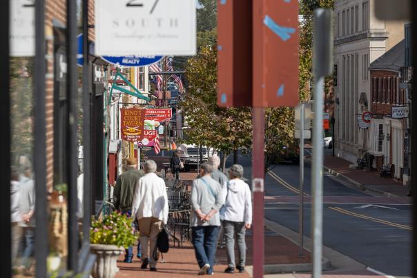 downtown Leesburg