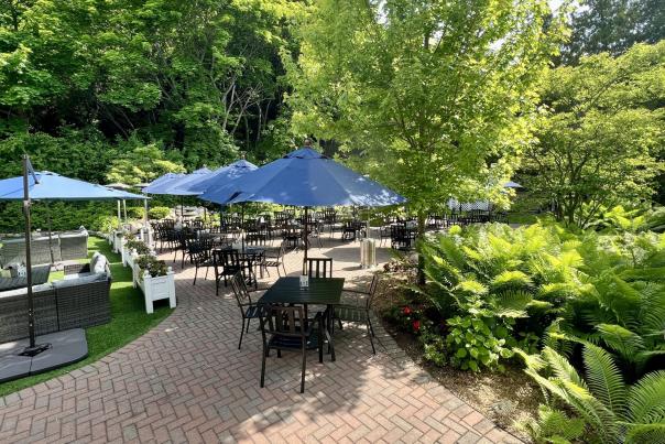 Ice House BBQ: A Secluded Garden Hideaway on Mackinac Island