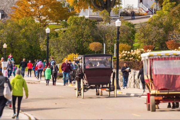 What’s fall weather like on Mackinac Island?