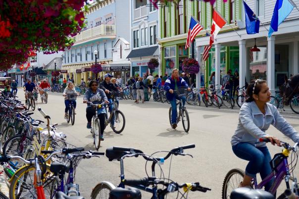 Mackinac Island: Bicycle capital of the world