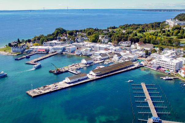 Are drones allowed on Mackinac Island?