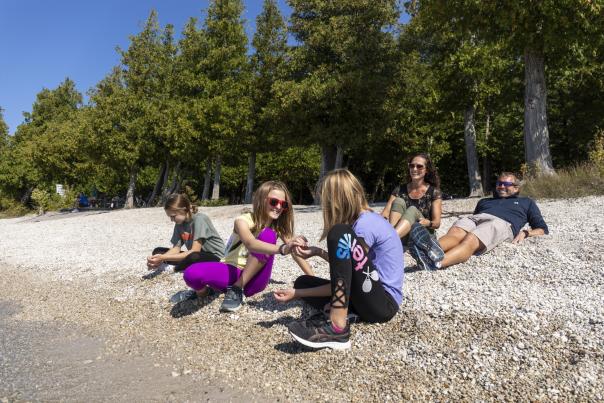 Can you camp on Mackinac Island?